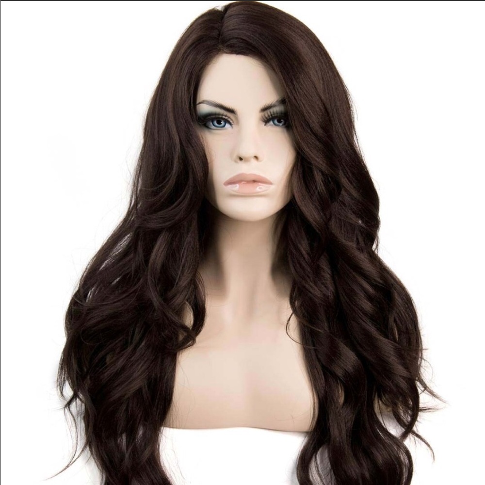 OMG New 28” Dark Brown #4 Layered Wig Miranda